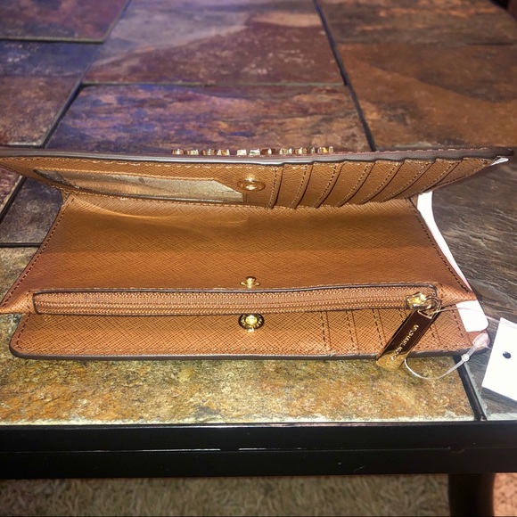 NWT Michael Kors JetSet Continental Leather Wallet - Picture 5 of 14